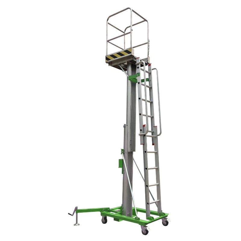 4.6m Platform Height 120kg Load Manual Elevating Lift